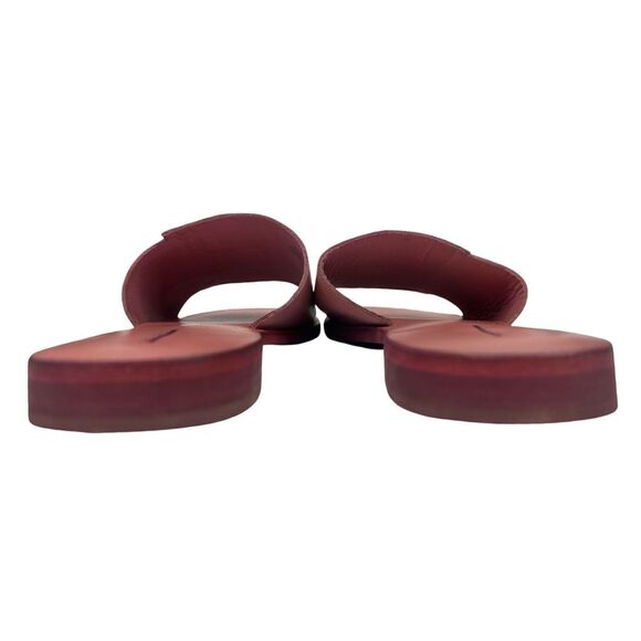 Free People Verona Slide Sandal - Size 39 - Watermelon - Picture 4 of 9